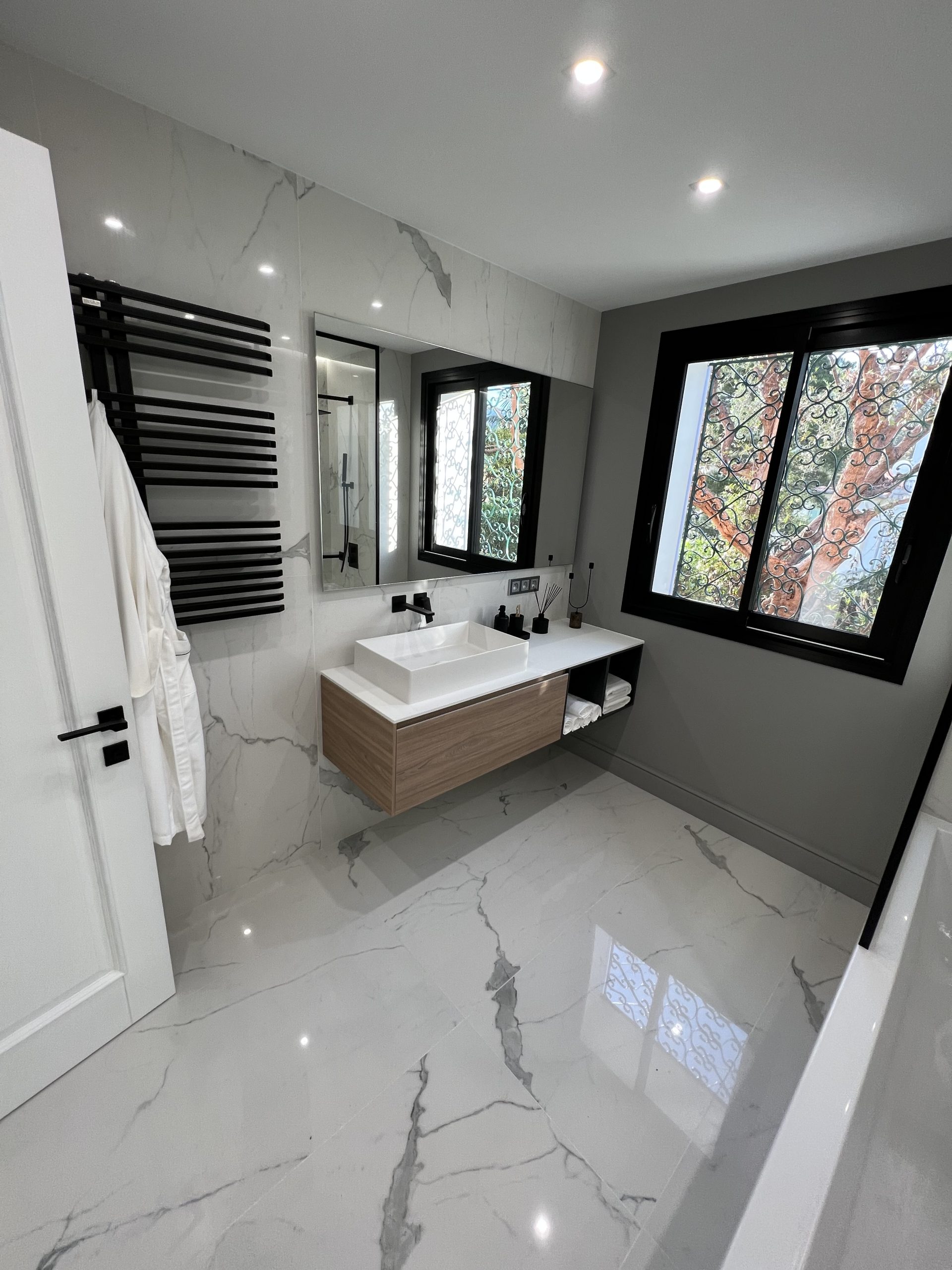 Result of tile work on our site in Nice